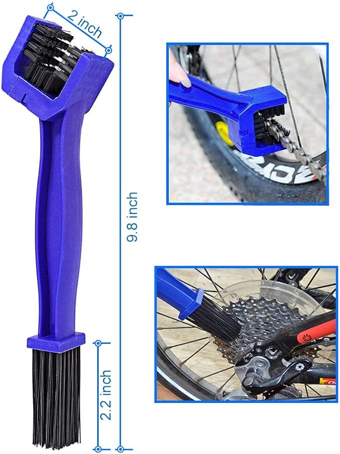 MMOBIEL Motorcycle Chain Cleaning Brush Kit Cleaner - Image 2