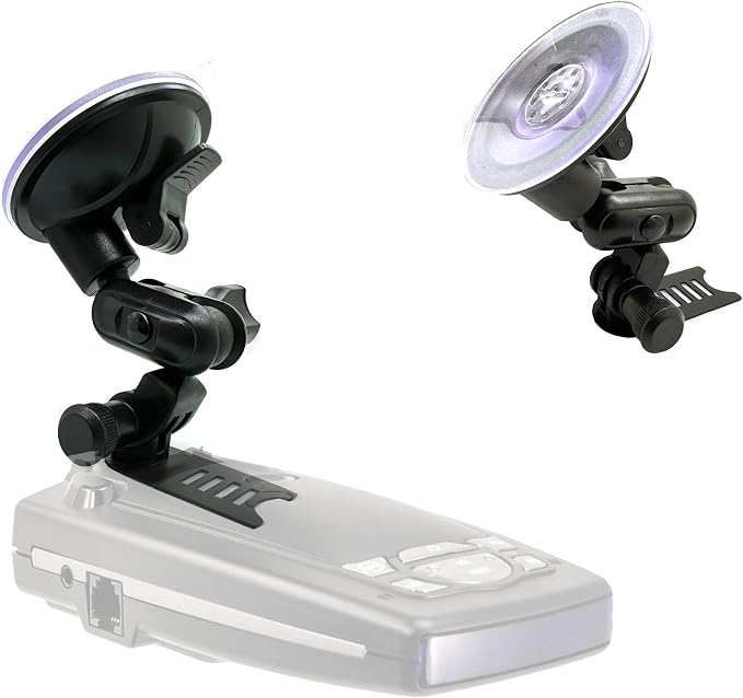 Ehnanced Dual Ball Joint Adjust Suction Cup Bracket Compatible by LycoGear