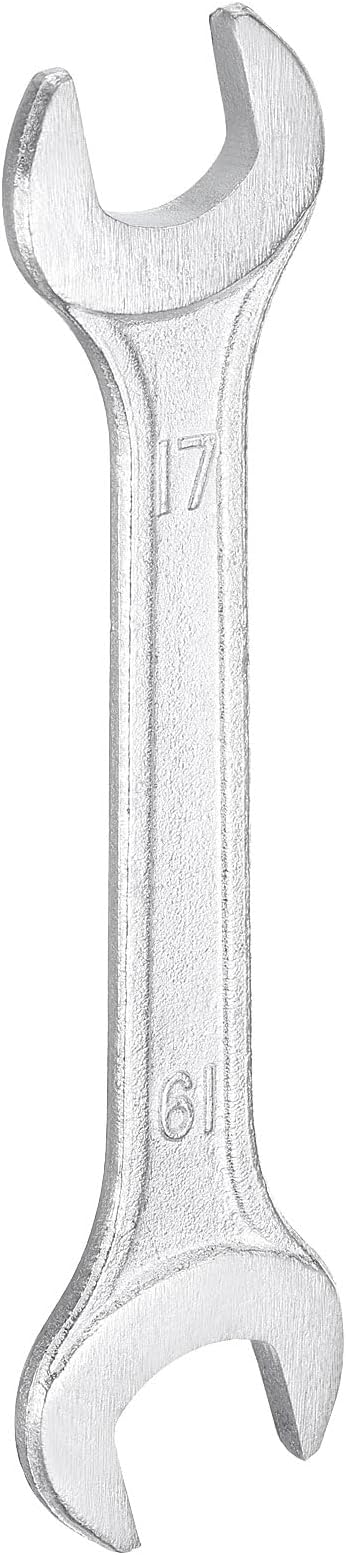 HARFINGTON Double Open End Wrench 17mm x 19mm Metric 15 Degree Offset Angle by HARFINGTON