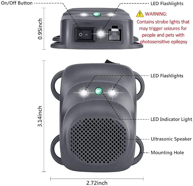 Rodent Repellent for Car Engine Under Hood Rodent Repeller - Image 2