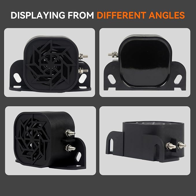 735 Back-up Alarm 12V-48V 110dB IP67 Waterproof Dust-Proof Reversing Warning - Image 2