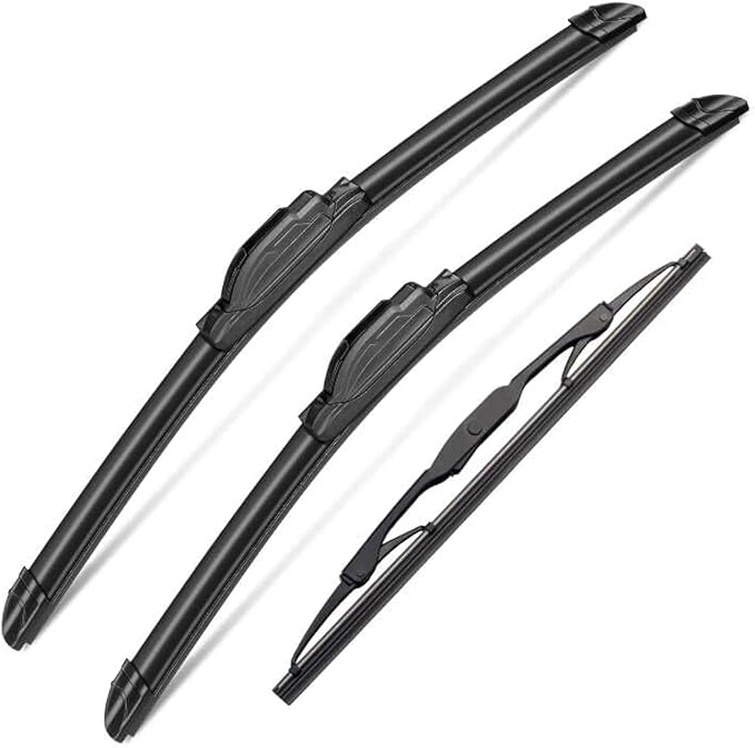 3Pcs Windshield Wipers for Chevrolet Chevy Trailblazer 2002-2006, Chevrolet - Image 2