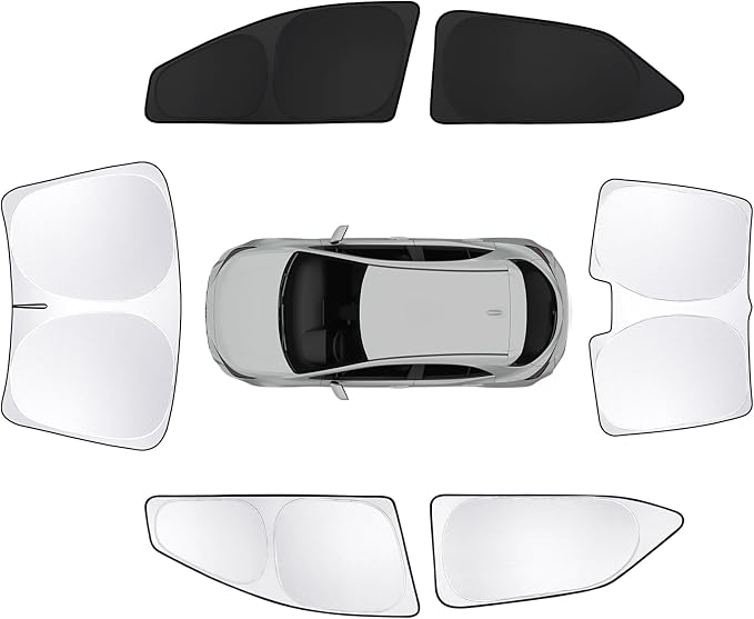 6pcs Car Window Shades for Toyota Corolla 2014-2019 Accessories, Windshield by Unknown