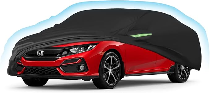 Proadsy 2025 Upgrade Car Cover for Honda Civic 2016-2023 2024 2025, Waterproof by Proadsy