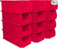 Akro-Mils 30234 AkroBins Plastic Storage Bins, Space-Saving Stackable Bins by Akro-Mils