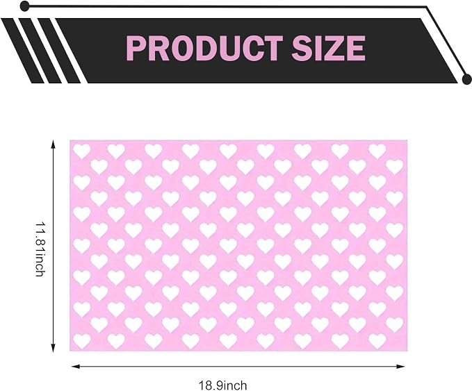 Car Rear Tail Light Lamp Stickers, Hollow Heart Pattern Sticker, Waterproof - Image 2
