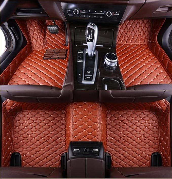 Custom Artificial Leather Waterproof All-Weather Car Floor Mats Fit by SLFCWA