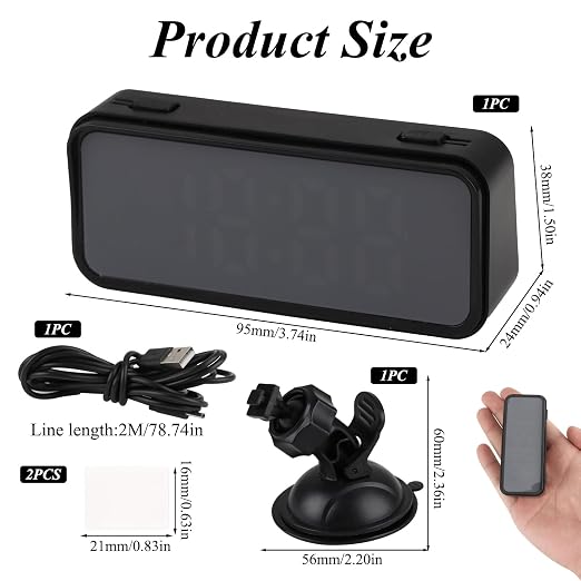 GPS Digital Speedometer for Car MPH, Universal HUD Speed Meter - Image 6