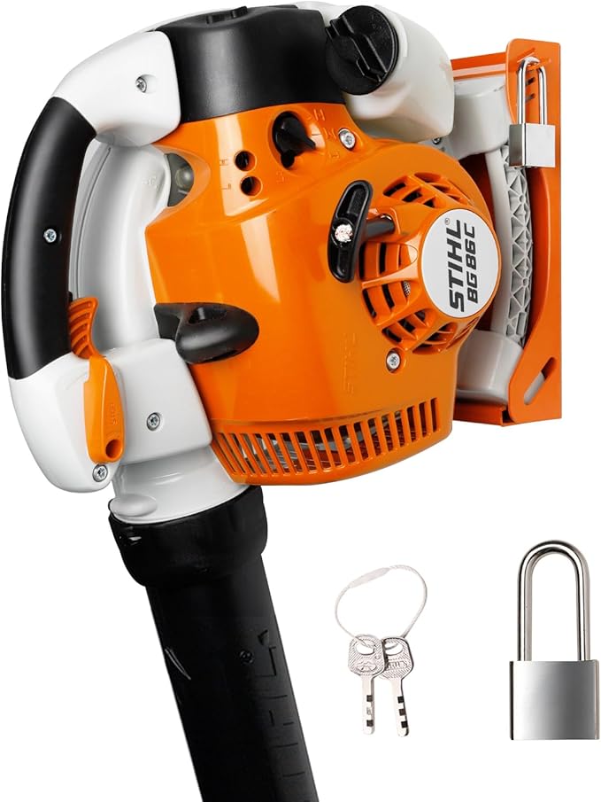 Blower Rack Compatible with Stihl BG-50, Handheld Blower Holder Mount Rack by FlexiRods