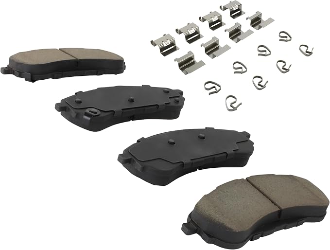 Premium Ceramic Rear Brake Pads Compatible - Image 2