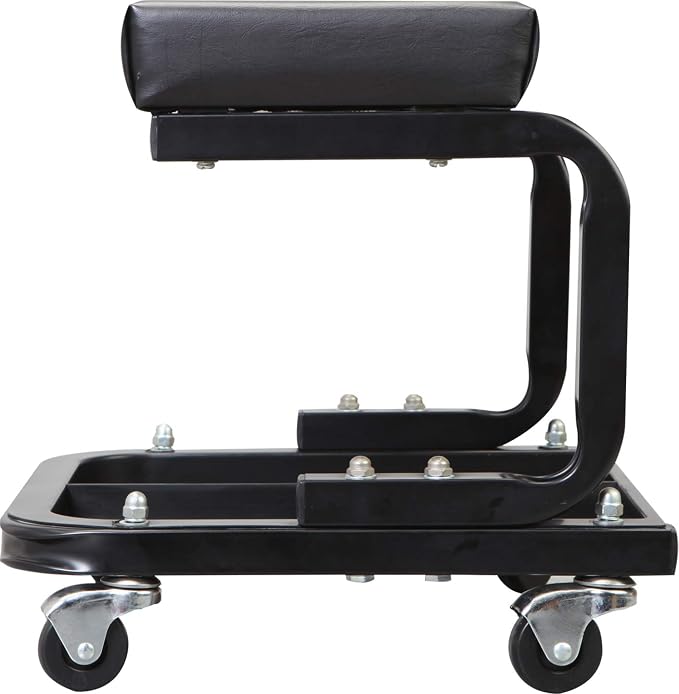 Torin TR6100W BlackJack Rolling Creeper Garage/Shop Seat: Padded Mechanic Stool - Image 5