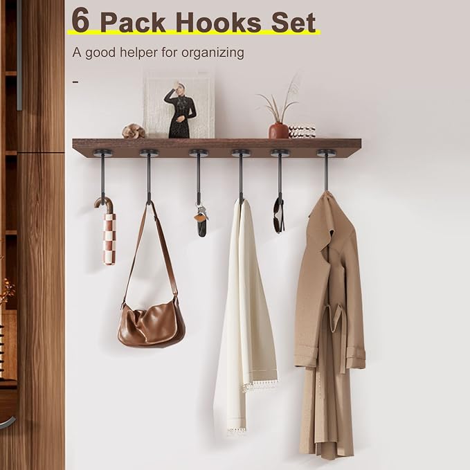NearMoon Coat Hooks, Wall Hooks - Image 7