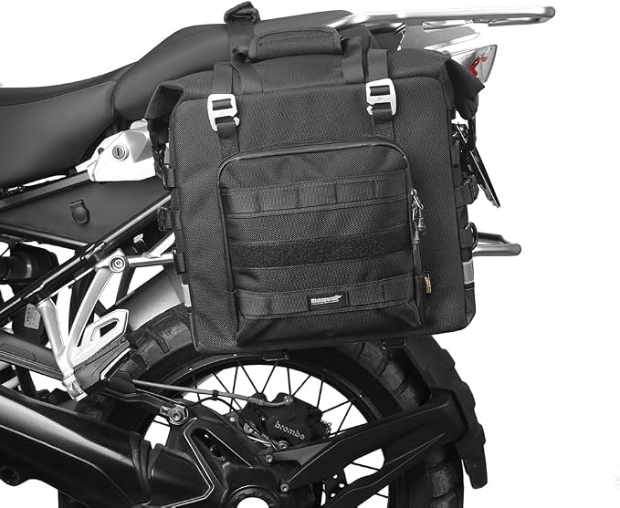 Rhinowalk Motorcycle Saddlebag Waterproof Luggage Bag Quick Release Motorcycle by Rhinowalk