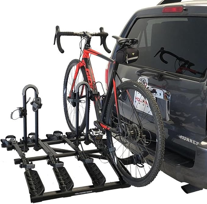 Hollywood Racks Destination 4 Hitch Bike Rack, Lightweight, Secure Transport - Image 6