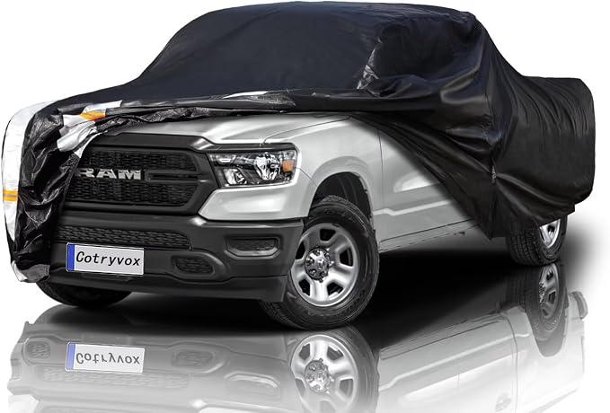 Dodge Ram 1500 Truck Cover Custom Fit 2009-2025 Crew Cab SB by FocusonQualityServiceHear