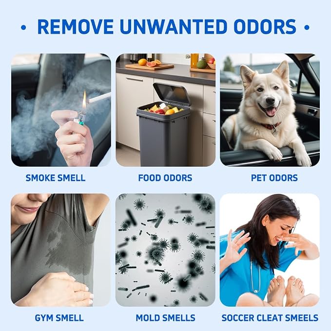 Glodway Whole Car Air Refresher Spray, Odor Eliminator Eliminates Strong - Image 7