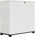 ZZM Indoor/Outdoor Storage Cabinet Waterproof, All Weather Outdoor Storage by ZZM