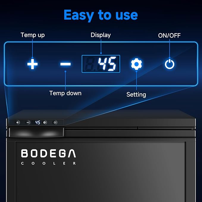 BODEGACOOLER 12 Volt Refrigerator, RV Refrigerator APP Control, 65L RV Fridge - Image 9