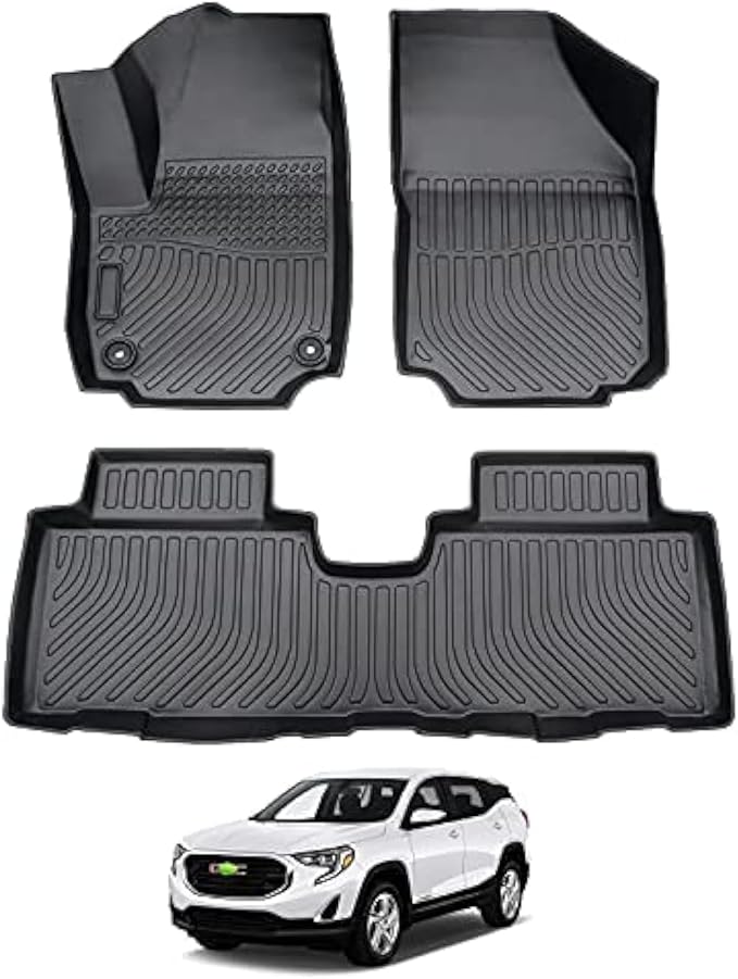 Cartist Floor Mats Fit for Chevy Chevrolet Equinox/GMC Terrain 2018-2024 by cartist