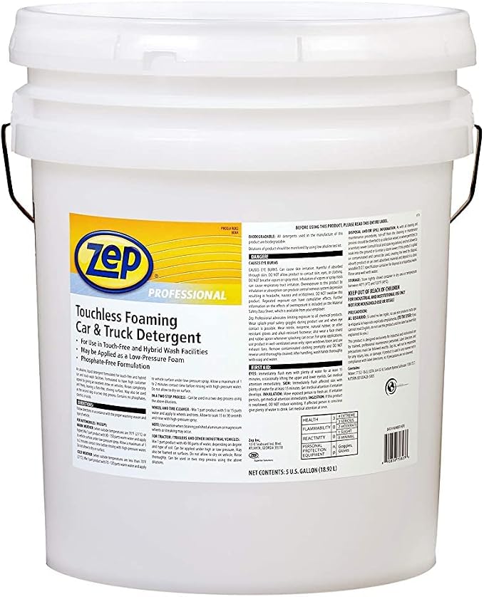Zep Professional Touchless Vehicle Detergent, 5 Gallon 1041568, R08235 - Image 5