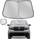 Windshield Sun Shade for 2022 2023 2024 2025 Ford Maverick Foldable Sun by Fonowka