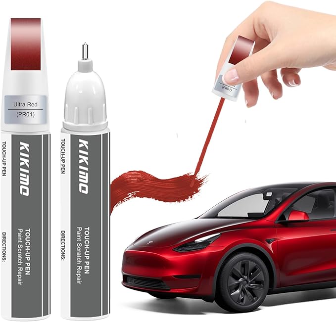 KIKIMO for Tesla Touch Up Paint), Car Paint Repair Kit for Tesla Model Y/3/S/X by KIKIMO