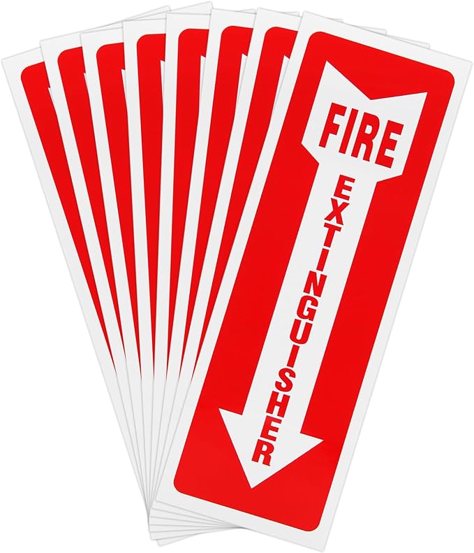 Madrigal fire extinguisher inside sticker, fire extinguisher sign, 8 by Unknown