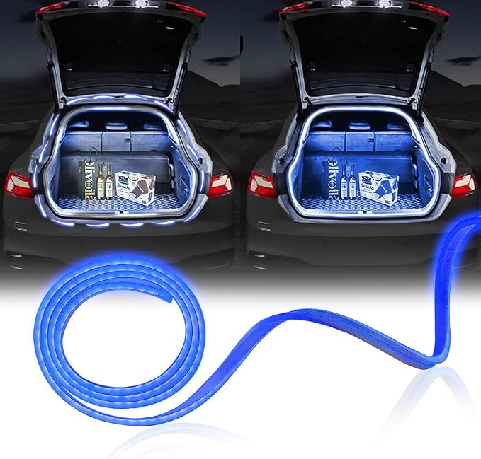 Upgrade Dynamic Flowing Car LED Trunk Light Strip, 158Inch Universal Flexible by YIFENGSHUNDIRECT