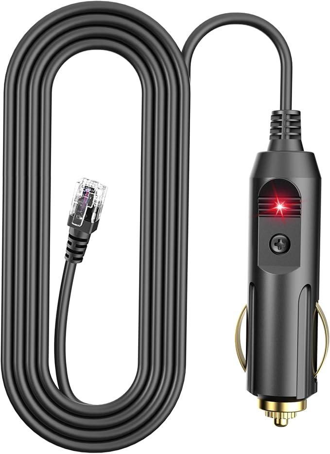 Radar Detector Power Cable Compatible by ZiBwnfuxcz