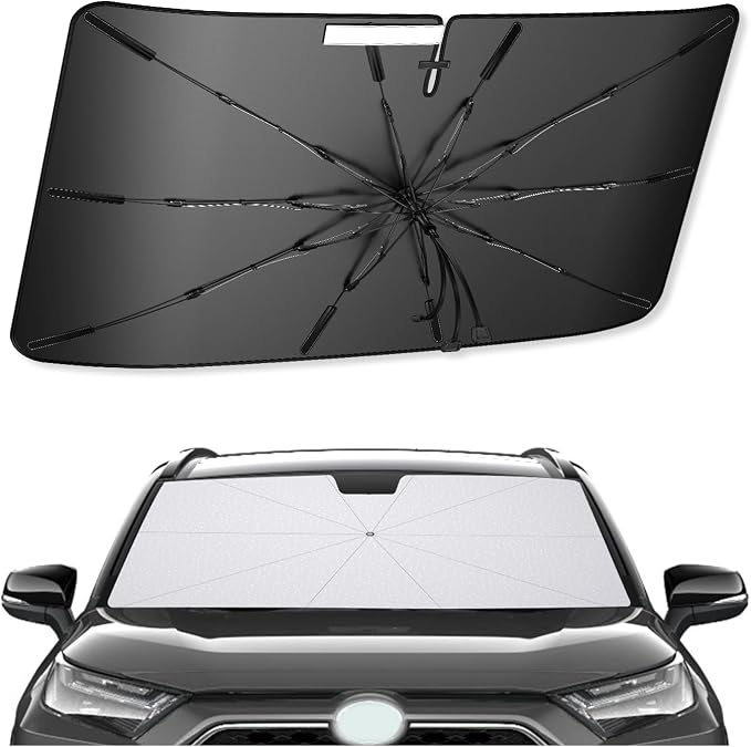 SXCY for 2019-2023 2024 2025 Toyota RAV4 Windshield Umbrella Sunshade for 2024 by SXCY