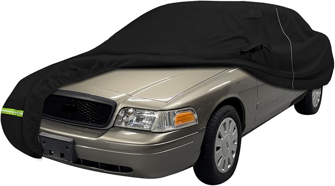 Car Cover Compatible with 1992-2012 Ford Crow Victoria, Custom Fit 300D Oxford by Kistrba