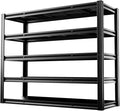 5-Tier 60" W x 20" D x 72" H Garage Shelving Metal Storage Rack 3000LBS Garage by cynnda