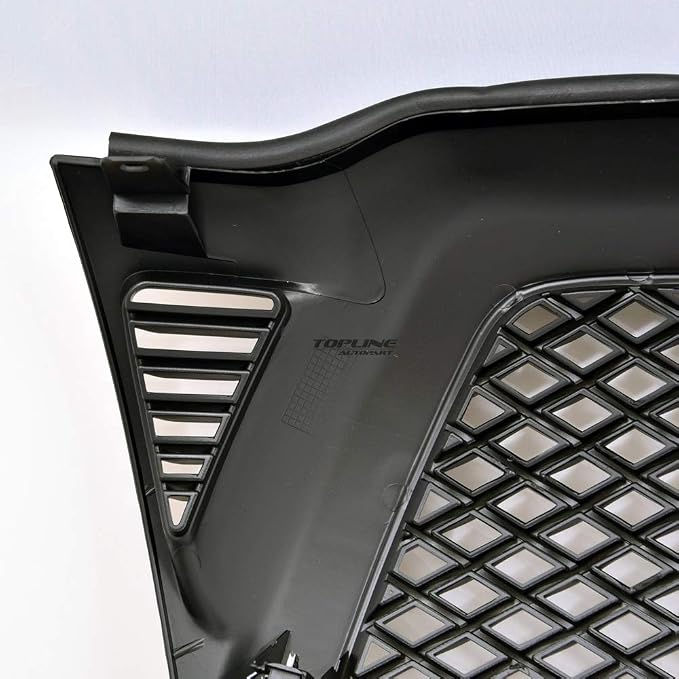 Matte Black Dragon Mesh Front Hood Bumper Grill Grille Gurad Guard ABS - Image 6
