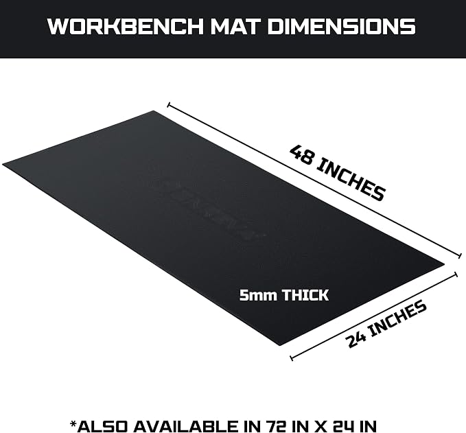 Workbench Mat 24X48 Inches, EVA Work Mat, Protect Your Work Bench Top, Heavy - Image 3