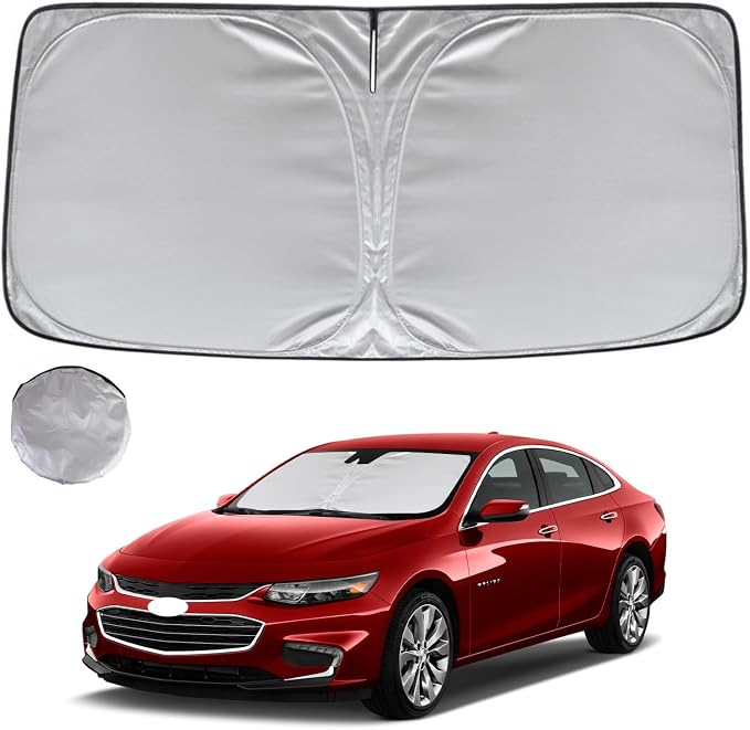 KAYZT Windshield Sun Shade for 2016-2025 Che-vrolet/Chevy Malibu Foldable by KAYZT