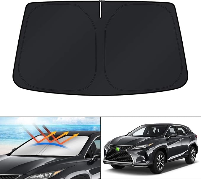 KUST Windshield Sun Shade for 2016-2022 Lexus RX 350 450h Accessories Sunshade by KUST