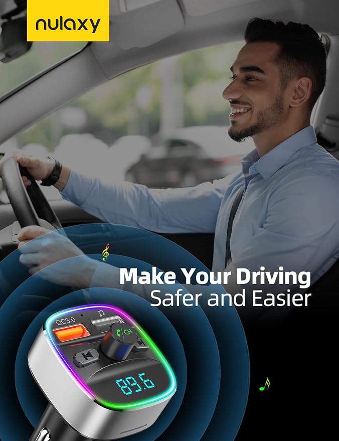 Nulaxy Bluetooth FM Transmitter - Image 7