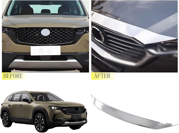 Front Hood Air Deflector，Car Bonnet Molding Cover Trim Fit - Image 3