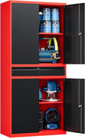 Yizosh Metal Garage Storage Cabinet by Yizosh