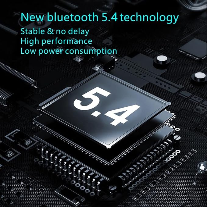 IHAO Bluetooth Earpiece Headphone Dual Noise Cancelling Mic Painless Open-Ear - Image 6