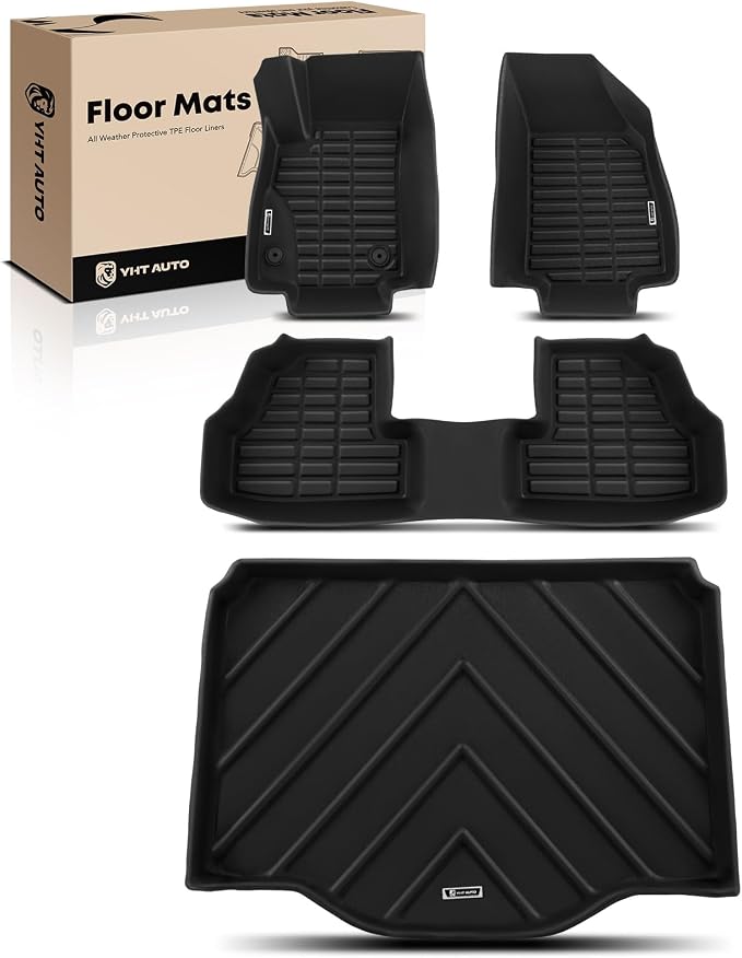 YHTAUTO Floor Mats & Cargo Mat Fit Chevy Trax 2014-2023, Buick Encore 2013-2023 by YHTAUTO