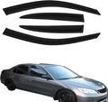 Smoke Sun/Rain Guards Wind Deflector Compatible by GLDIFA
