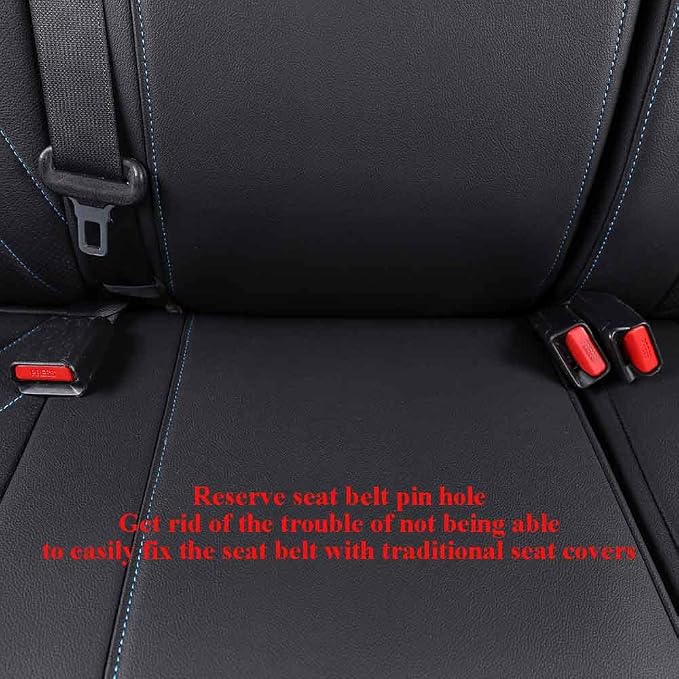 EKR Custom Fit Tacoma Leather Car Seat Covers - Image 5