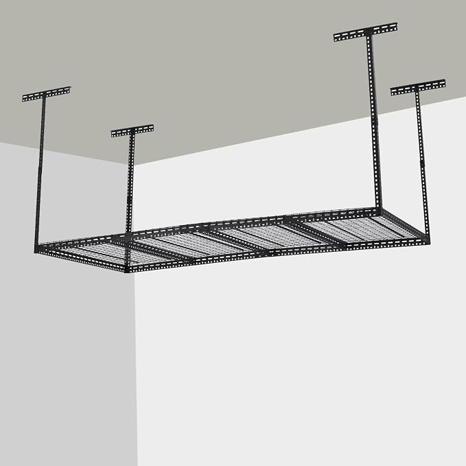 Overhead Garage Storage Rack, Heavy Duty Ceiling Storage Racks - Image 3