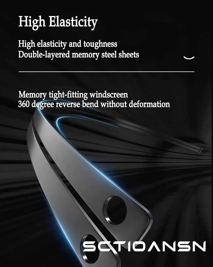3 Wipers Set-26"+17" Front Windshield Wipers and 14" Rear Wiper Blade - Image 4