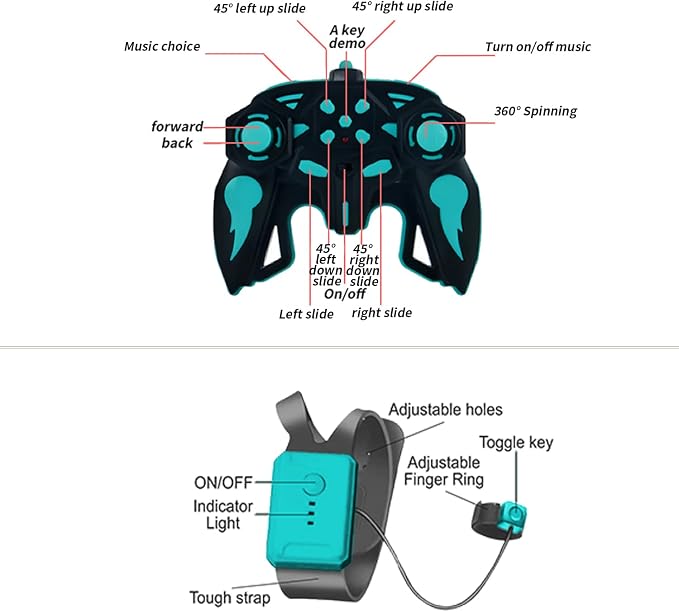 Gesture Sensing RC Stunt Car - Image 5