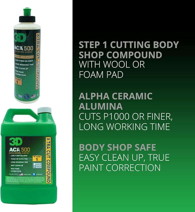 3D ACA 500 Cutting Compound – Step 1 Extra-Cut - Image 2