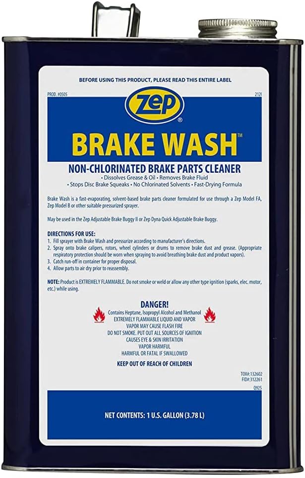 Zep Brake Wash Liquid Non-Chlorinated Parts Cleaner - Image 8