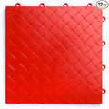 Big Floors RaceDeck Diamond Plate Design, Durable Interlocking Modular Garage by BigFloors