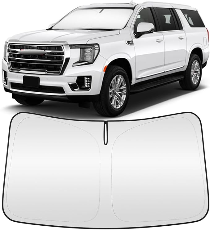 Windshield Sun Shade for GMC Yukon 2021-2025 4-Layer Front Window Shade Custom by ZSLTCL